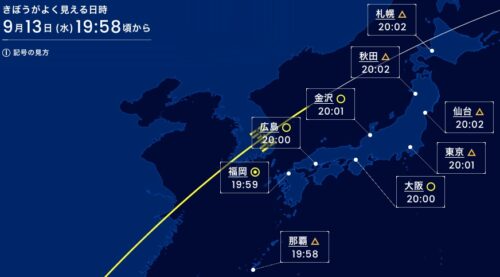 宇宙ステーションきぼうを見よう